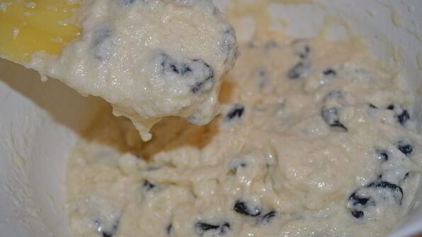 кексы с изюмом