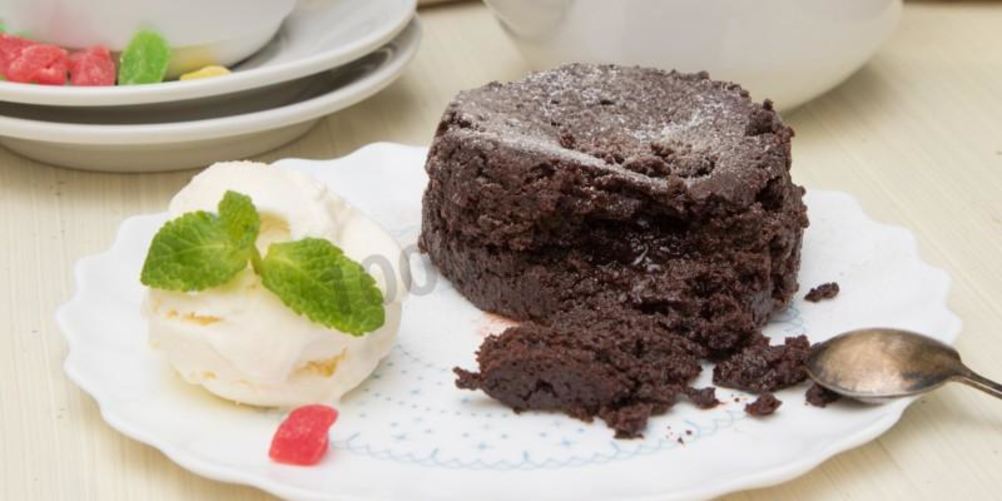 Рецепт кексы с жидким шоколадом внутри в формочках