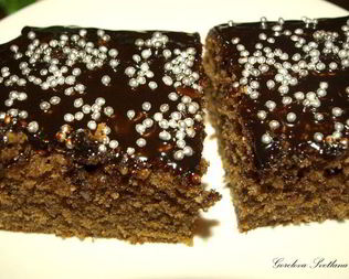 Кофейно-ореховый кекс