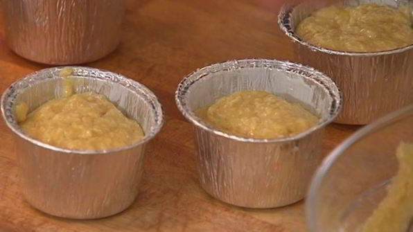 кокосовые капкейки со свежими ягодами