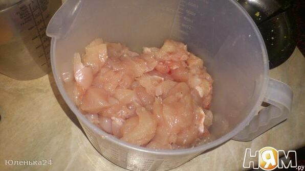 куриные кексы со стручковой фасолью до-ре-ми