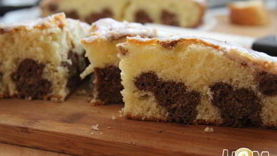 Леопардовый кекс