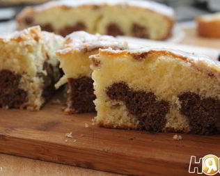 Леопардовый кекс