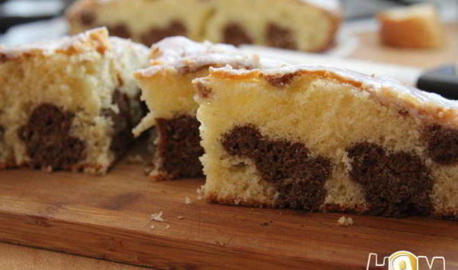 Леопардовый кекс