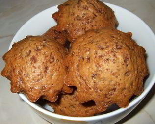 Маленькие кексы с шоколадной стружкой