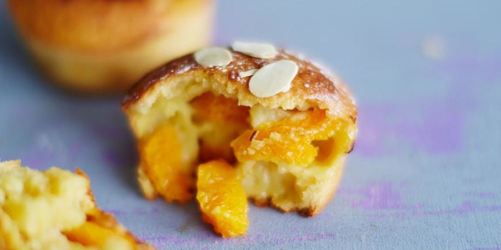 Рецепт мандариново-миндальные кексы