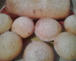 Мандариновые кексы