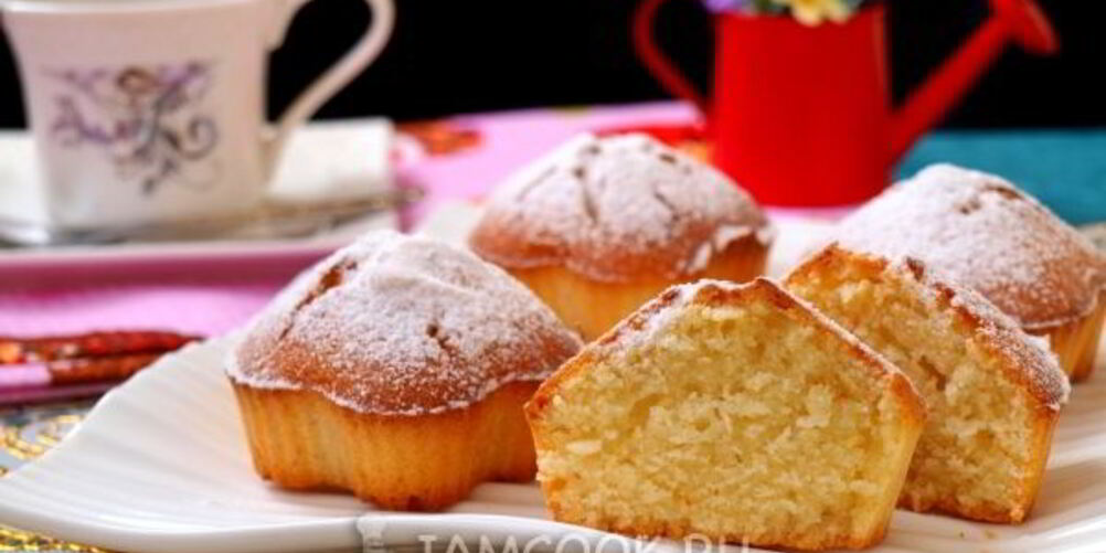 Рецепт манные кексы на кефире