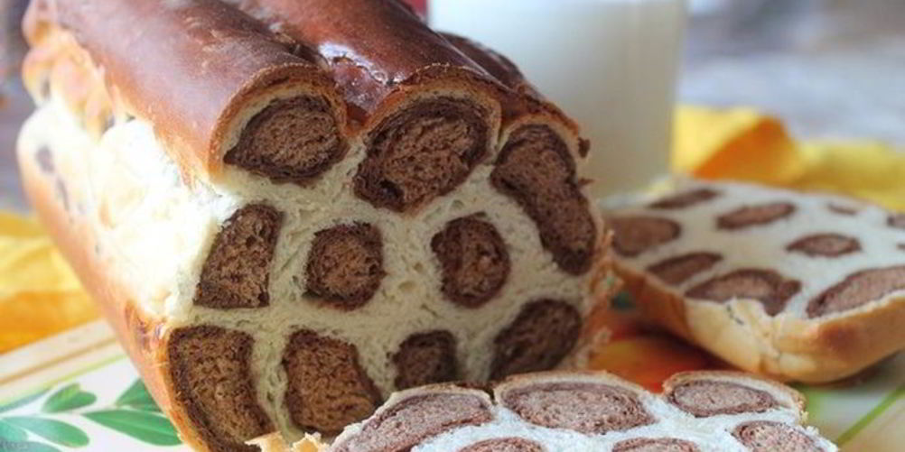 Рецепт молочный кекс жираф