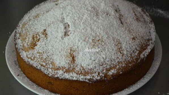 морковный кекс со сливой