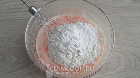 морковный кекс в мультиварке