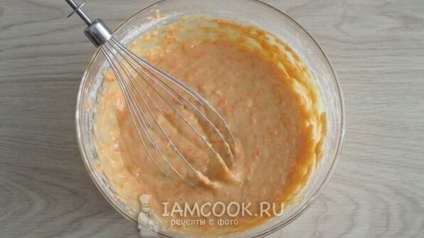 морковный кекс в мультиварке