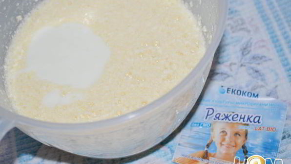 мраморный кекс на ряженке