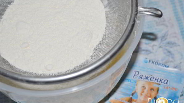 мраморный кекс на ряженке