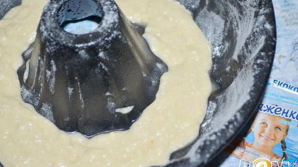 мраморный кекс на ряженке