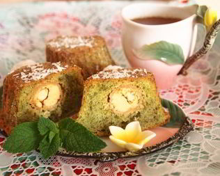 Мятные кексы