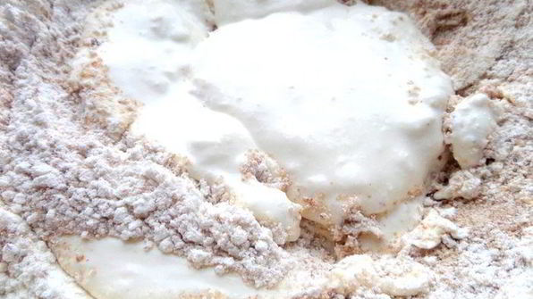 орехово-гречневый хлеб-кекс