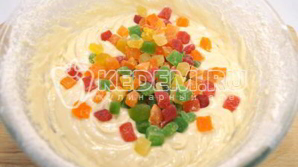 пасхальные кексы с цукатами