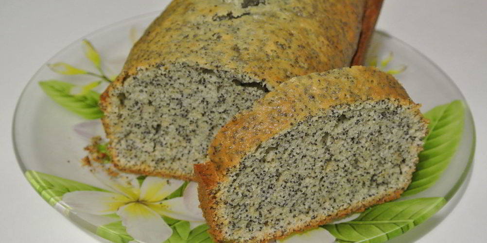 Рецепт простой кекс с маком