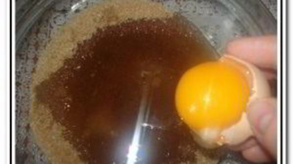 ревеневый кекс с орехами