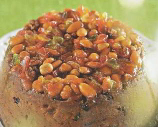 Рождественское семифреддо с ароматным кексом