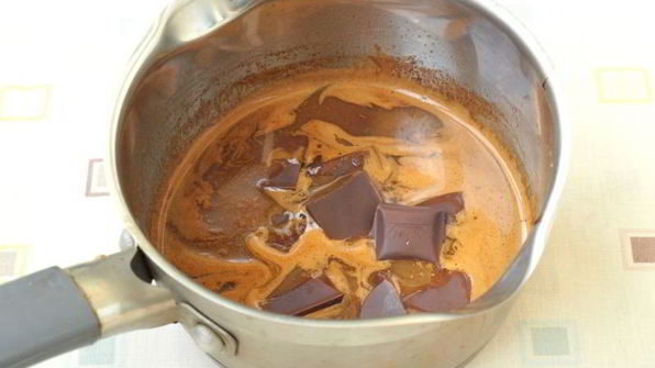 шоколадно-кофейный кекс