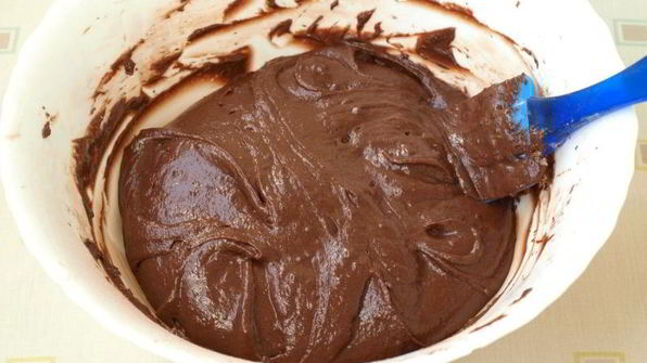 шоколадно-кофейный кекс