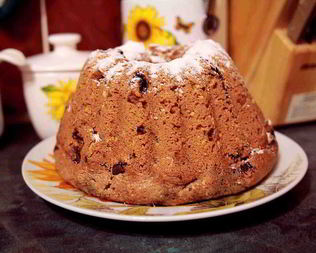 Шоколадный кекс haricots