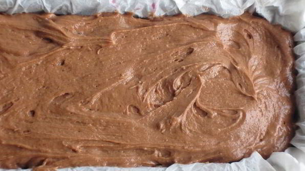 шоколадный кекс с черешней