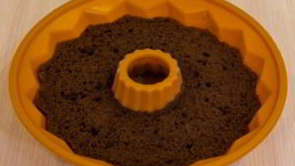 шоколадный кекс с творожным кремом