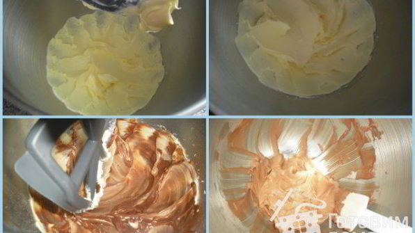 шоколадные капкейки украшенные шоколадным фростингом