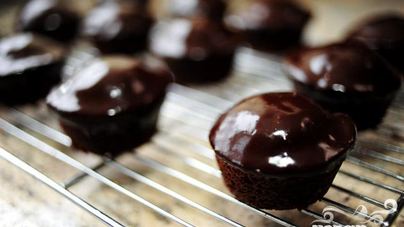 Шоколадные кексики