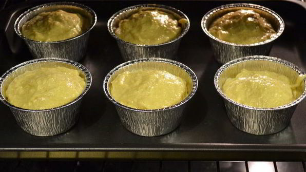 сырные кексики с брокколи