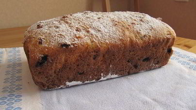 Творожный кекс с изюмом