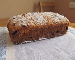 Творожный кекс с изюмом