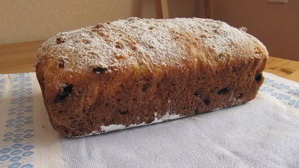 Творожный кекс с изюмом