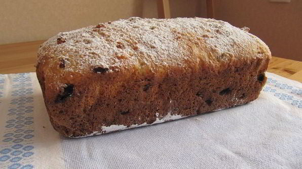 творожный кекс с изюмом
