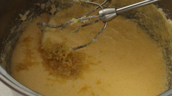 творожный кекс с вишней