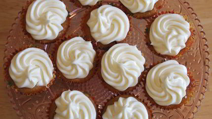 Творожный крем для капкейков