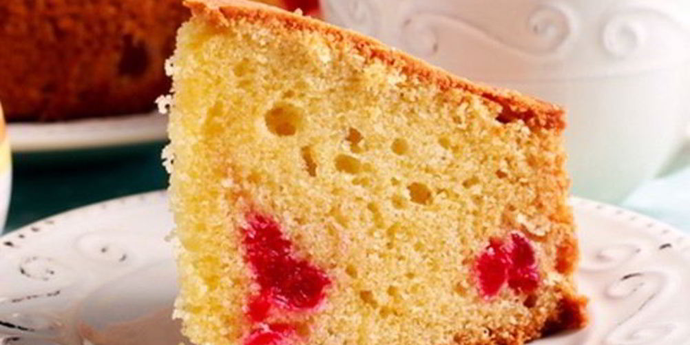 Рецепт вишневый кекс на молоке