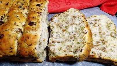 Ароматный хлеб из лисичек