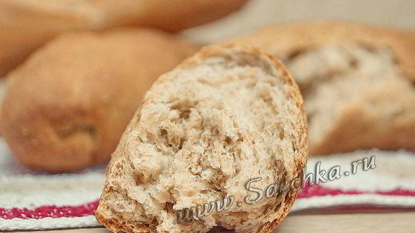 багет с отрубями