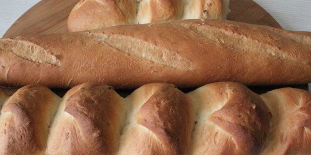 Рецепт багеты фермерские со шкварками