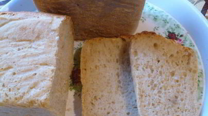 Бездрожжевой постный хлеб