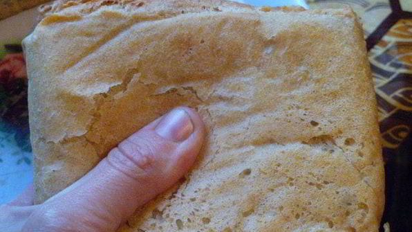 бездрожжевой постный хлеб