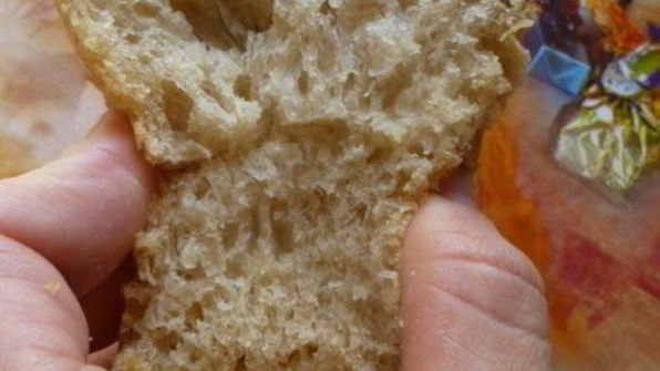 бездрожжевой постный хлеб