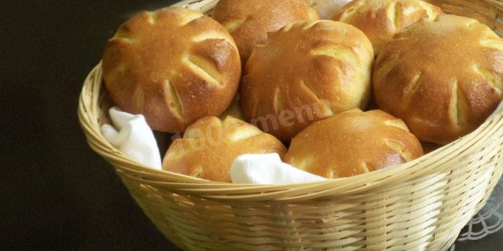 Рецепт булочки из хлебного теста