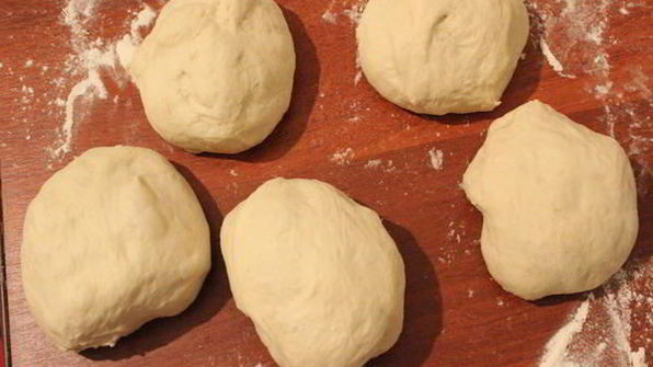 чесночный хлеб с зеленью