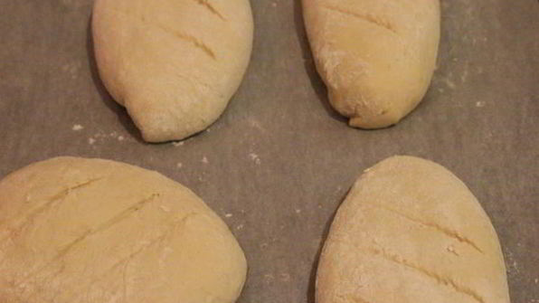 чесночный хлеб с зеленью