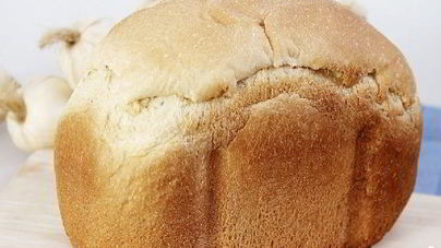 Чесночный хлеб в хлебопечке